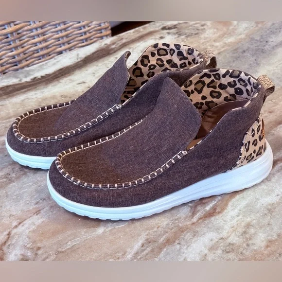 Women’s HEYDUDE Denny crafted boots- Size 9 - Picture 2 of 7